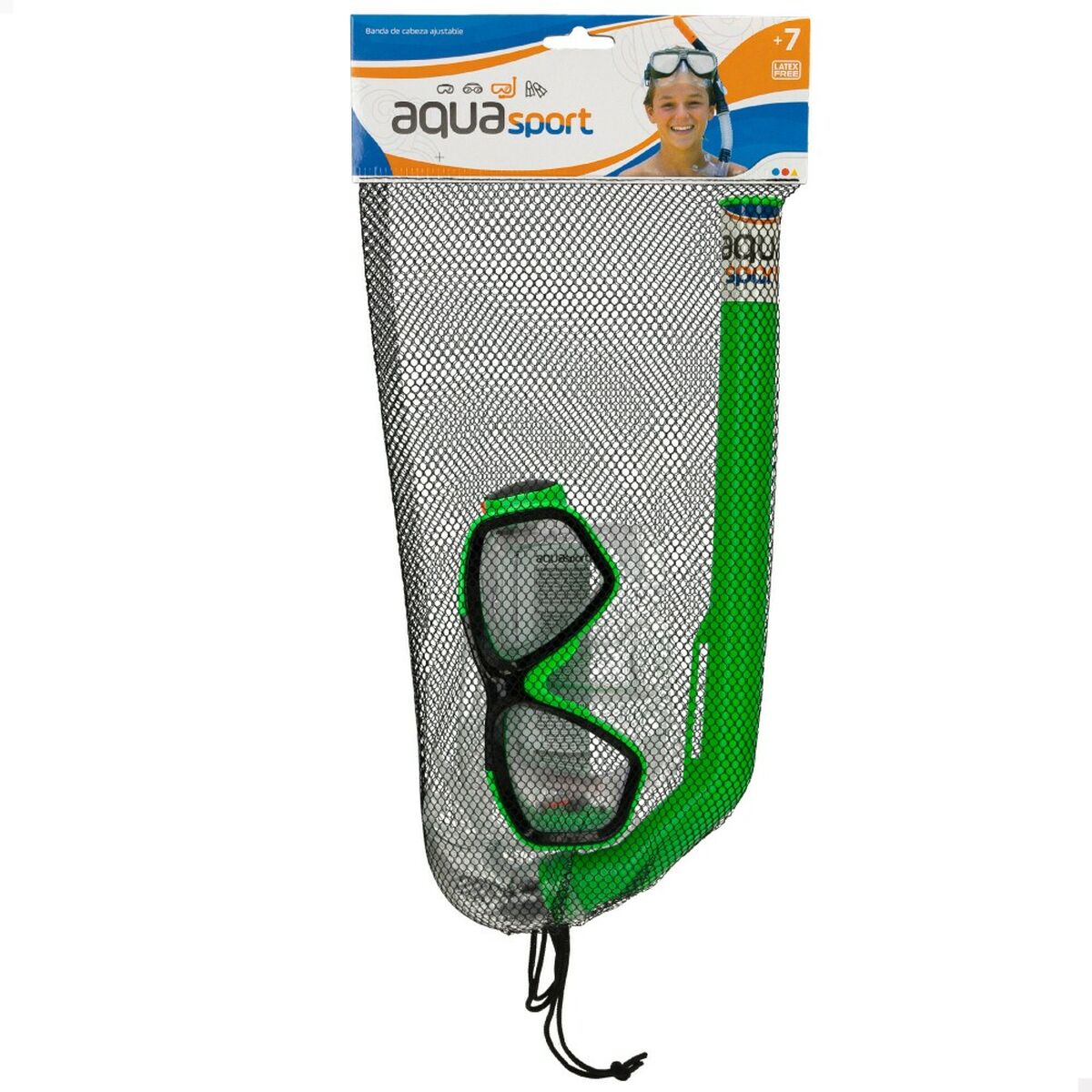Snorkel och cyklop Colorbaby Aqua Sport Barn (12 antal) - 5