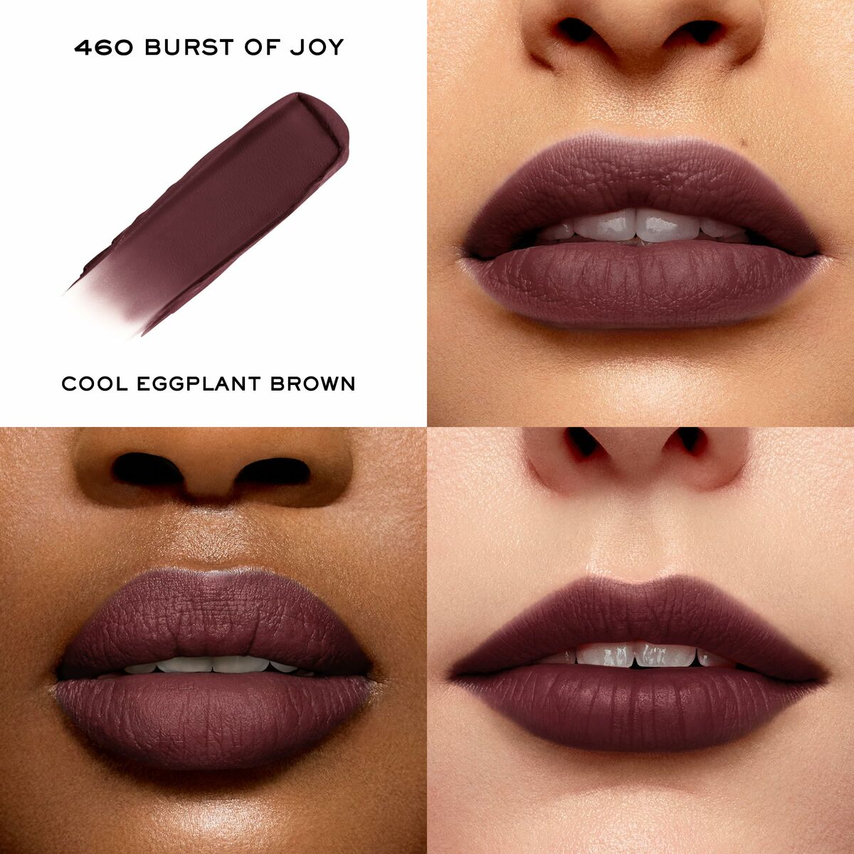 Läppstift Lancôme L'ABSOLU ROUGE Purpur Nº 460-Burst Of Joy (1 antal) - 3