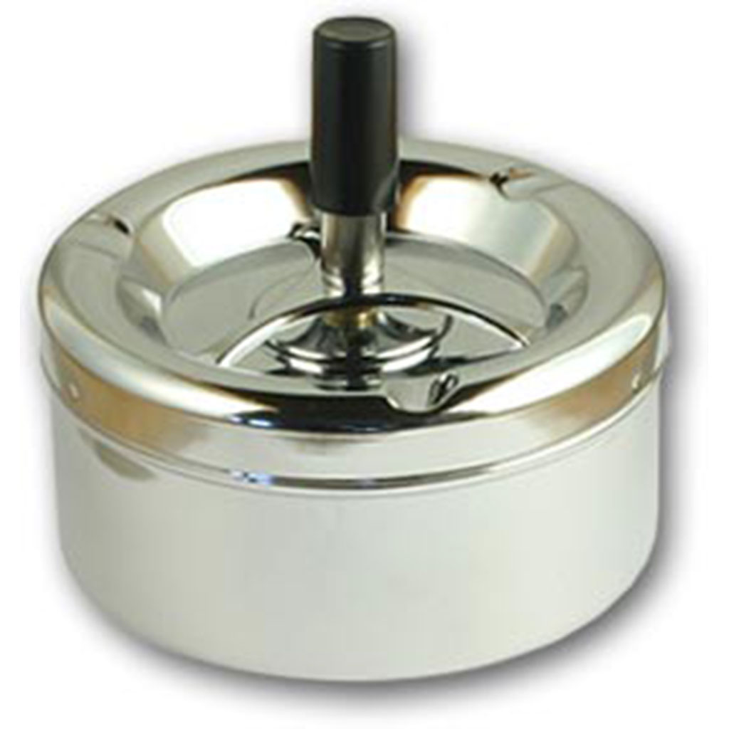 Askkopp- Snurr-Mellan - Krom - 11cm