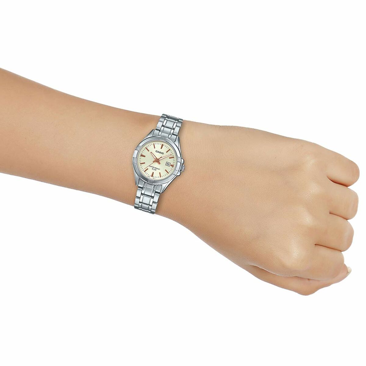Damklocka Casio LADY DATE - CHAMPAGNE (Ø 31 mm) - 11