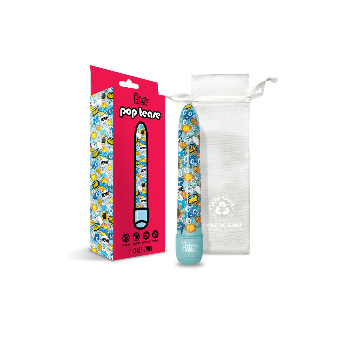 Patronvibrator NS Novelties Prints Charming Blå - 2