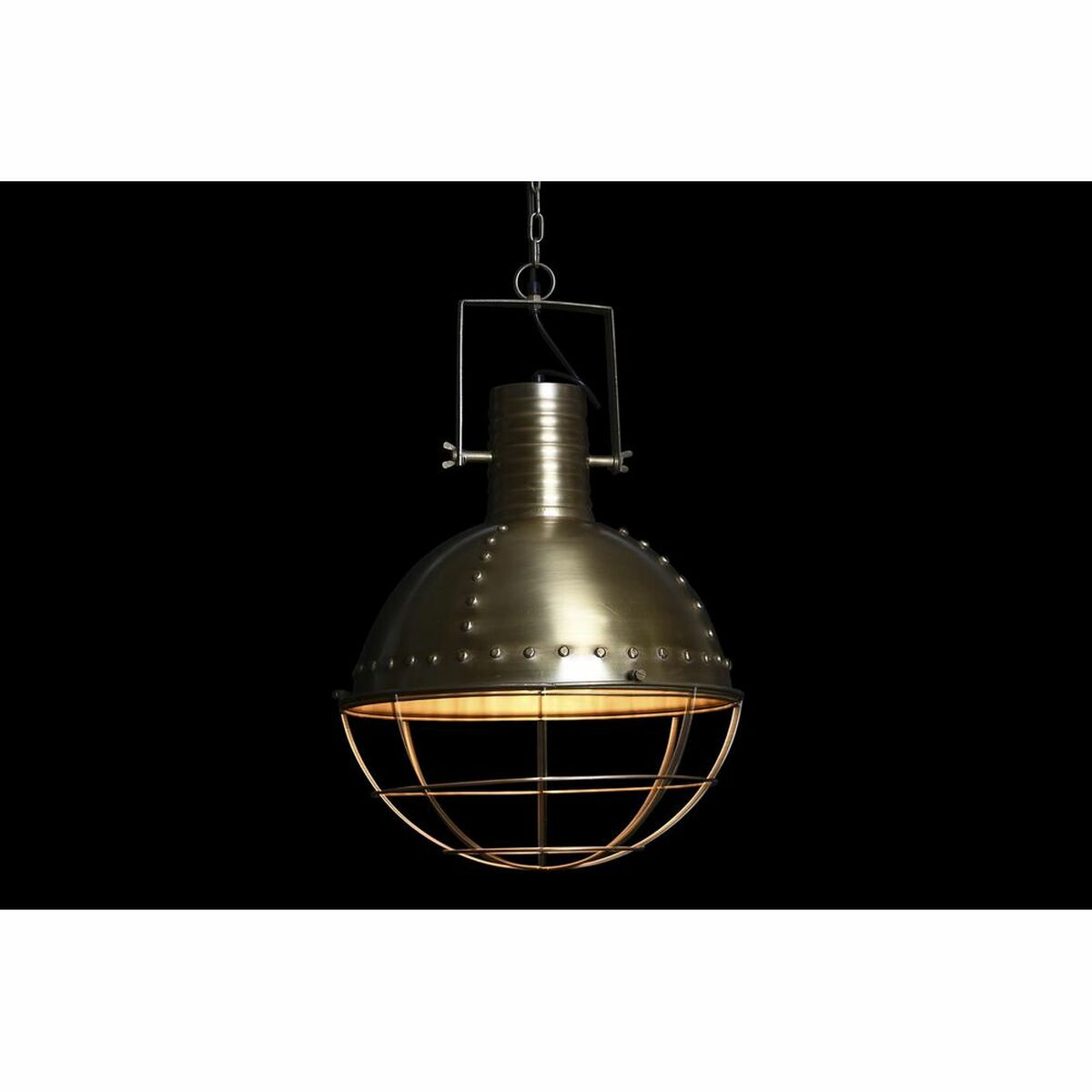 Taklampa DKD Home Decor Gyllene 50 W (43 x 43 x 61 cm) - 8