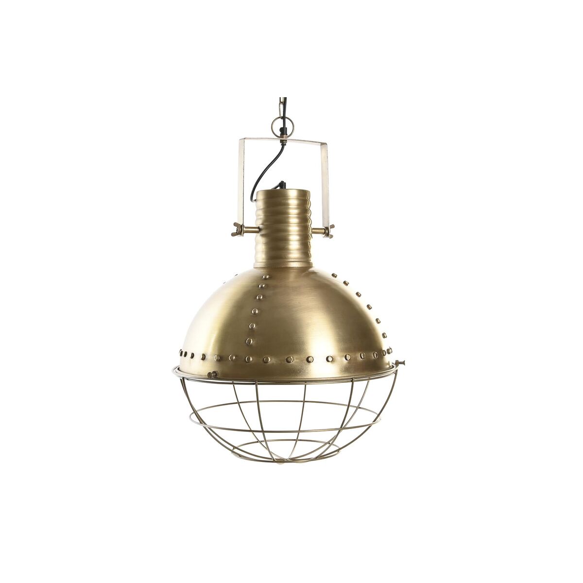 Taklampa DKD Home Decor Gyllene 50 W (43 x 43 x 61 cm) - 7