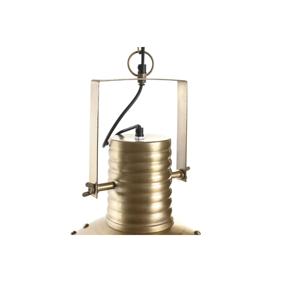 Taklampa DKD Home Decor Gyllene 50 W (43 x 43 x 61 cm) - 9