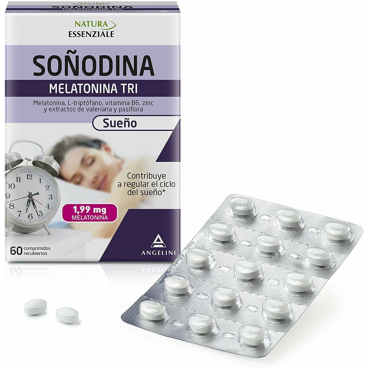 Kosttillskott för sömnproblem Natura Essenziale MELATONINA Melatonin - 3