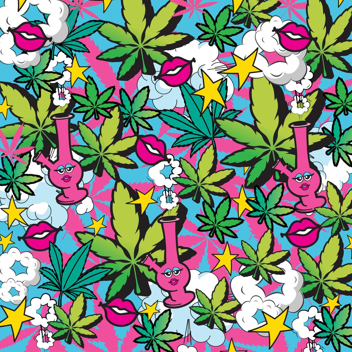 Patronvibrator NS Novelties Prints Charming Multicolour - 7