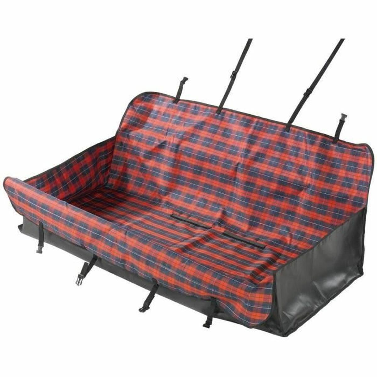 Bilskydd för djur Ferplast Svart Röd 140 x 50 x 60 cm
