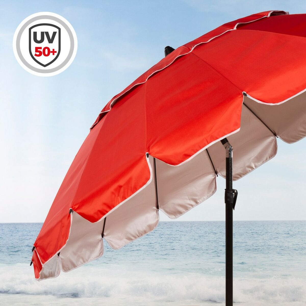 Paraply Aktive Röd 240 x 235 x 240 cm (6 antal) - 11