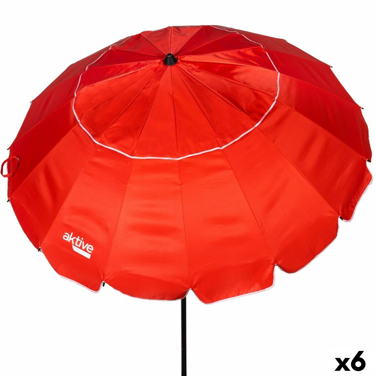 Paraply Aktive Röd 240 x 235 x 240 cm (6 antal)