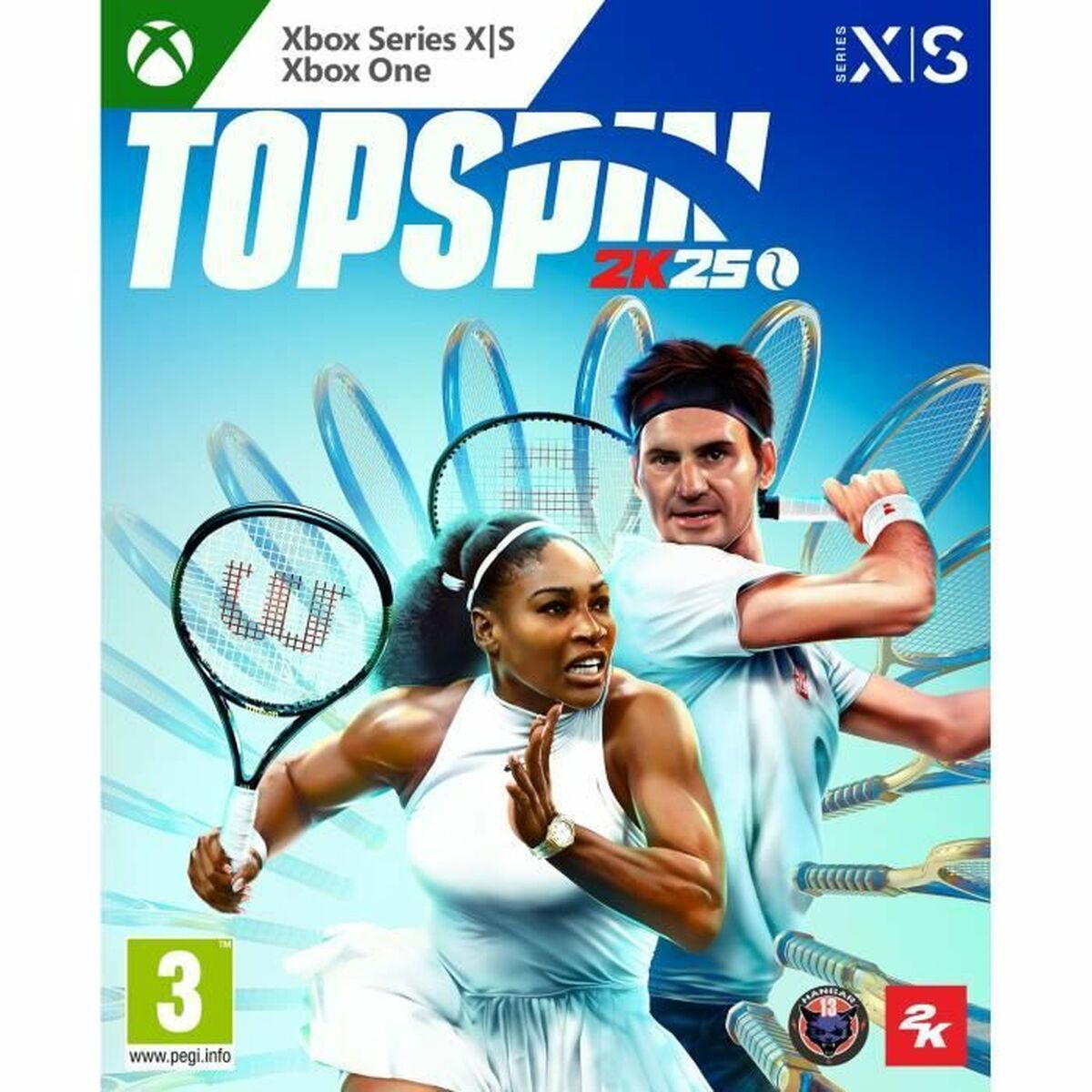 Xbox One / Series X Videospel 2K GAMES Top Spin 2K25 (FR)