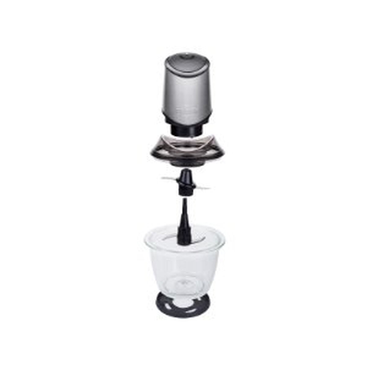 Köttkvarn Tristar BL-4019 Picadora 400 W Svart Grå Glas Rostfritt stål 1,2 L - 5
