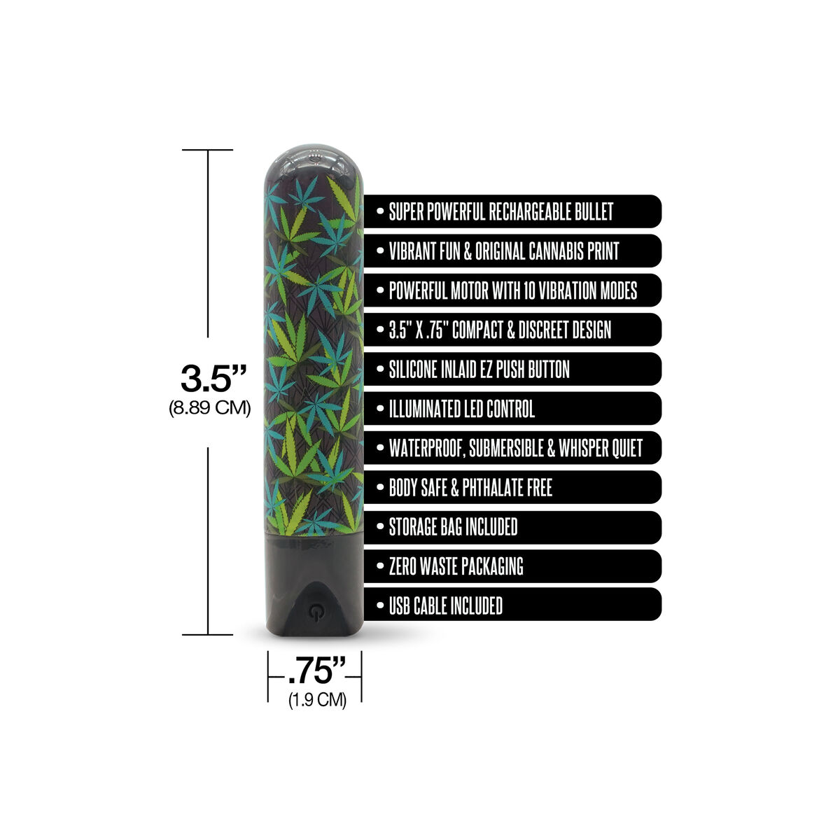 Patronvibrator NS Novelties Prints Charming Multicolour - 5
