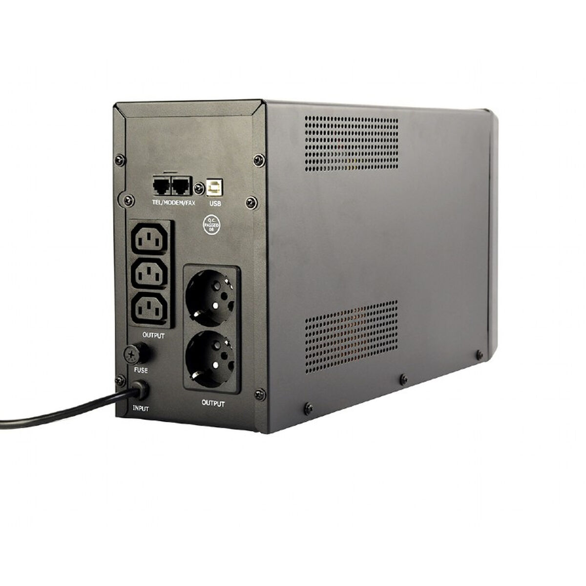 System för Avbrottsfri Strömförsörjning Interaktiv (UPS) GEMBIRD EG-UPS-035 1200 W 2000 VA - 3