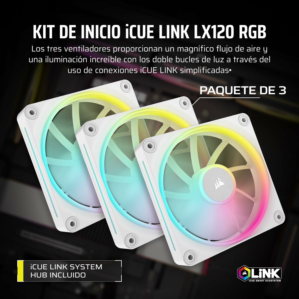 Kylkit Corsair LINK LX120 Ø 12 cm - 2