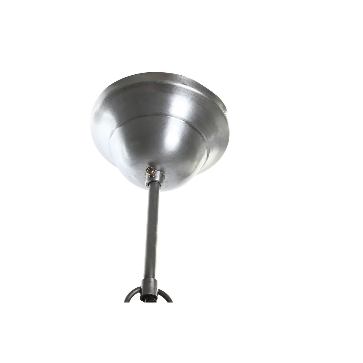 Taklampa DKD Home Decor Silvrig Brun Silver 50 W (31 x 31 x 44 cm) - 9