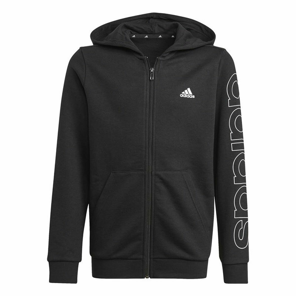 Sportjacka, Barn Adidas Essentials  Svart - 13