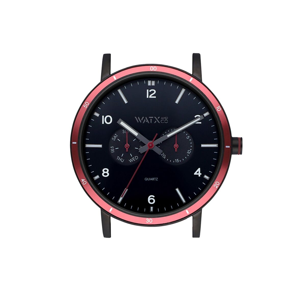 Unisexklocka Watx & Colors WXCA2719  Svart (Ø 44 mm)