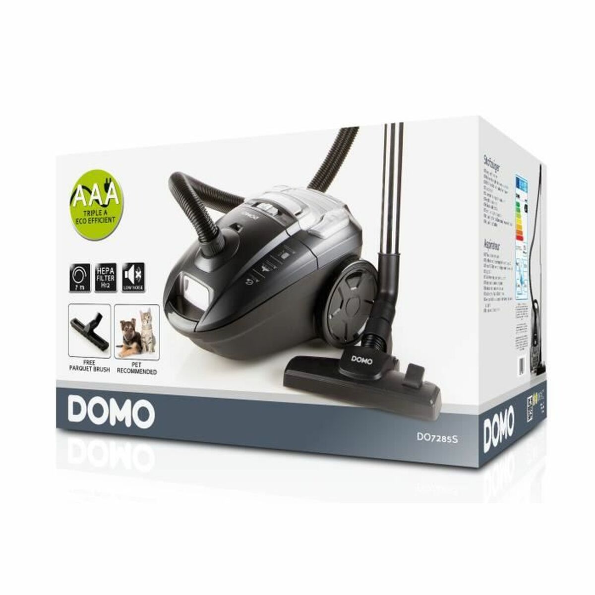 Dammsugare DOMO DO7285S 700 W Grå 700 W - 2