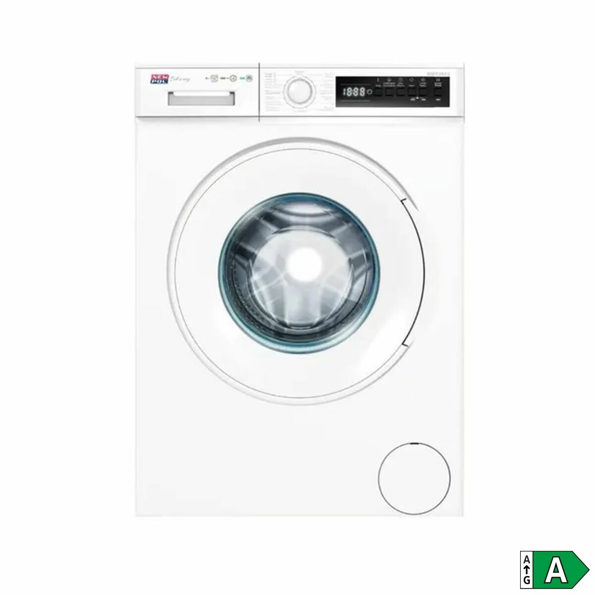 Tvättmaskin NEWPOL Nwt2812 59,7 cm 8 kg - 2