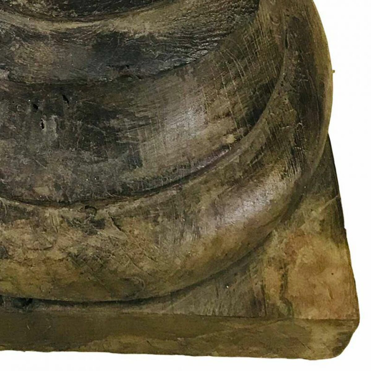 Ljusstake Alexandra House Living Återvunnet Trä 30 x 21 x 31 cm - 3