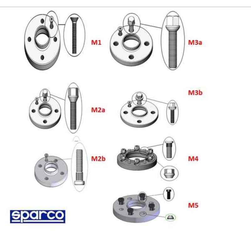 Separator set Sparco S051STB151 M4 - 2