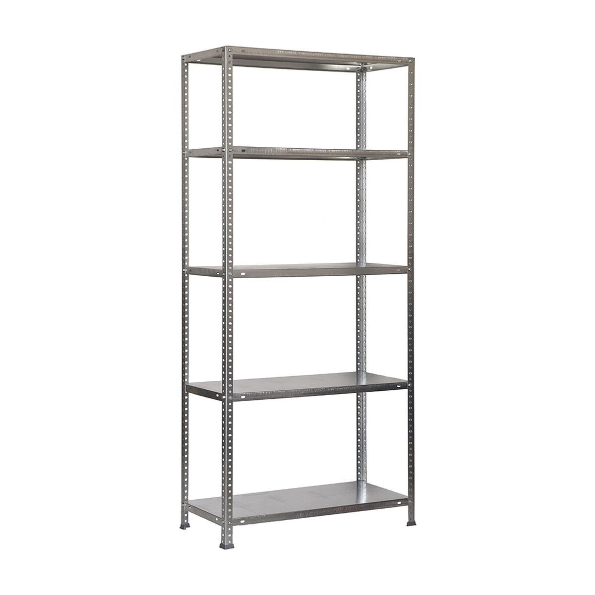 Bokhylla Simon Rack Comfort Plus 5/500 200 x 100 x 50 cm Naturell Metall 5 Hyllor 100 kg
