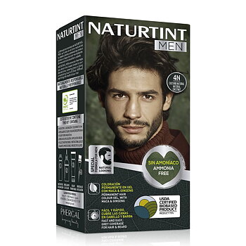 Permanent färg Naturtint NATURTINT MEN Nº 4n-Castano Natural