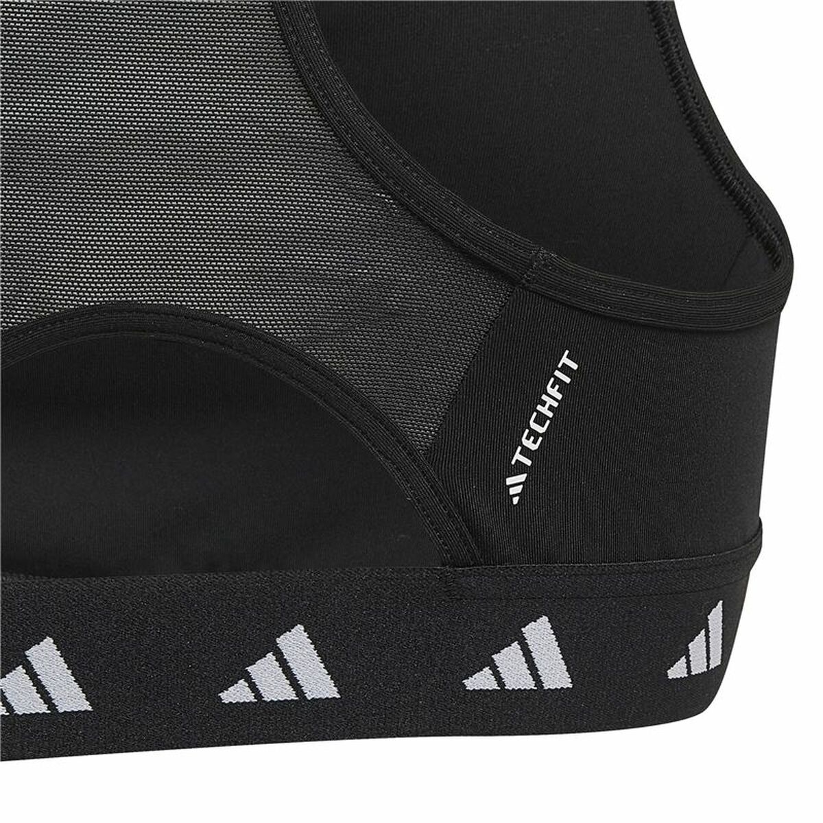 Sport-BH Adidas TechFit Power Svart - 3