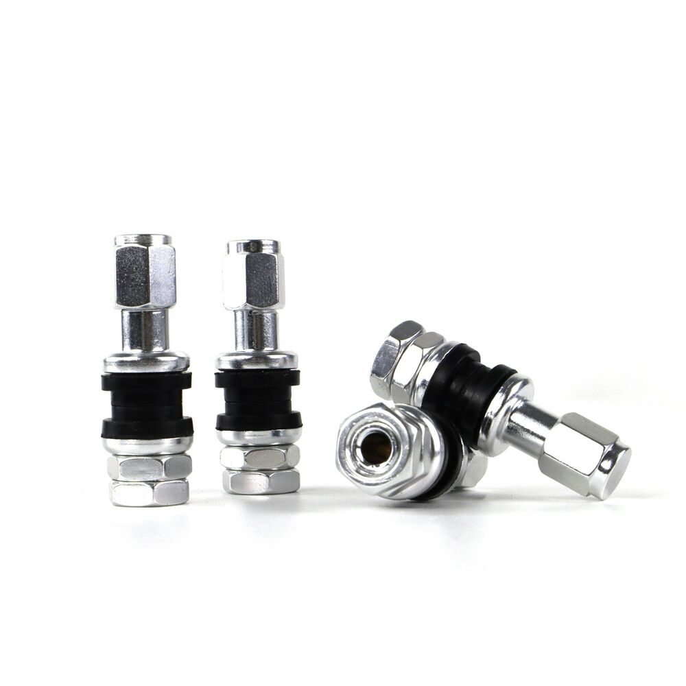 Ventil OMP Silver Aluminium 4 uds