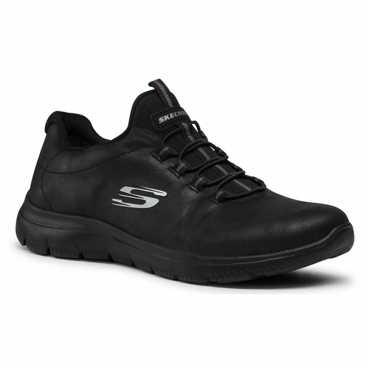 Gymnastiksko, Dam Skechers 88888301-BBK Svart Berg - 7