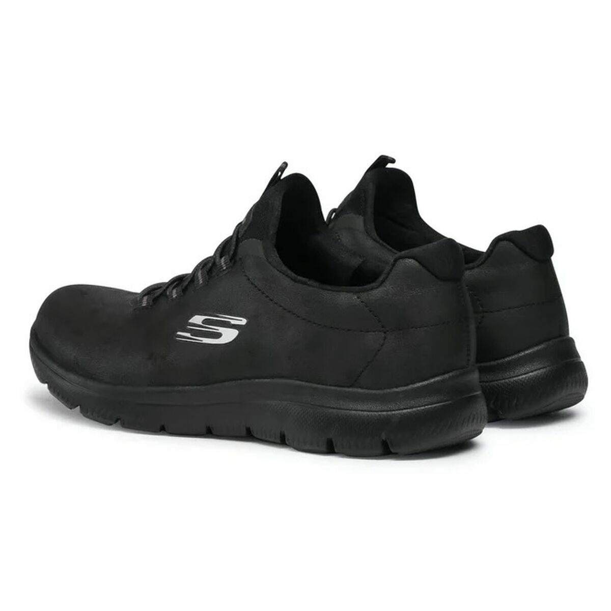 Gymnastiksko, Dam Skechers 88888301-BBK Svart Berg - 4