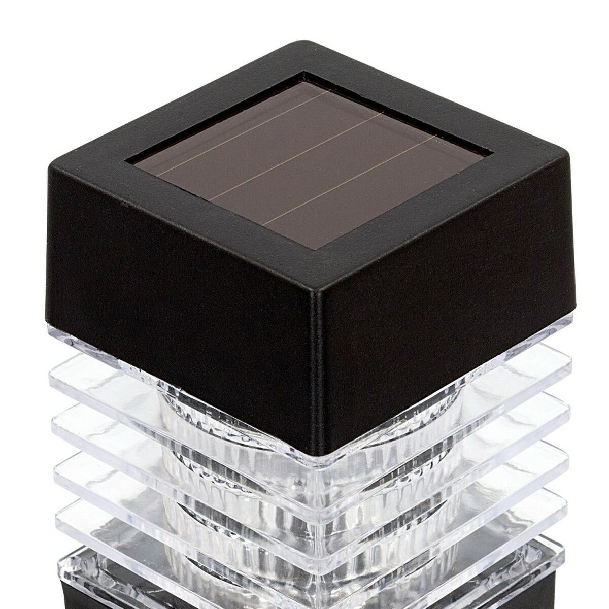 Uppsättning med solcellsstav Aktive 4 Delar Plast 6 x 39,5 x 6 cm (4 antal) - 4