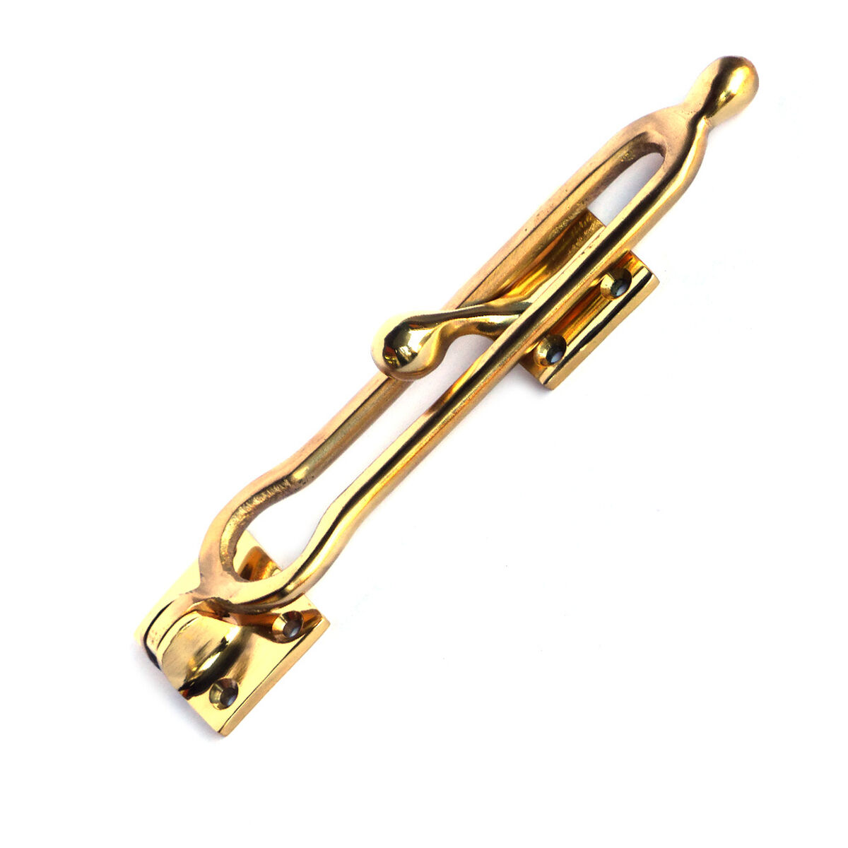 Dörrstopp EDM 85562 Gyllene Polerad mässing 19 x 4 cm - 4