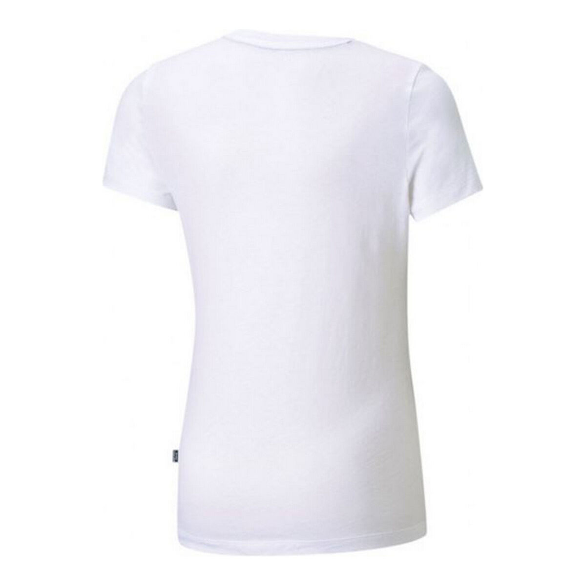 Barn T-shirt med kortärm Puma ESS Logo Tee Vit - 2