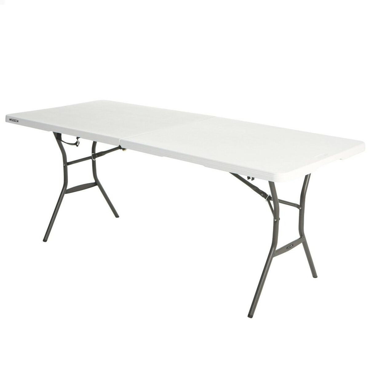 Fällbord Lifetime Vit 185 x 74 x 76 cm Stål Plast