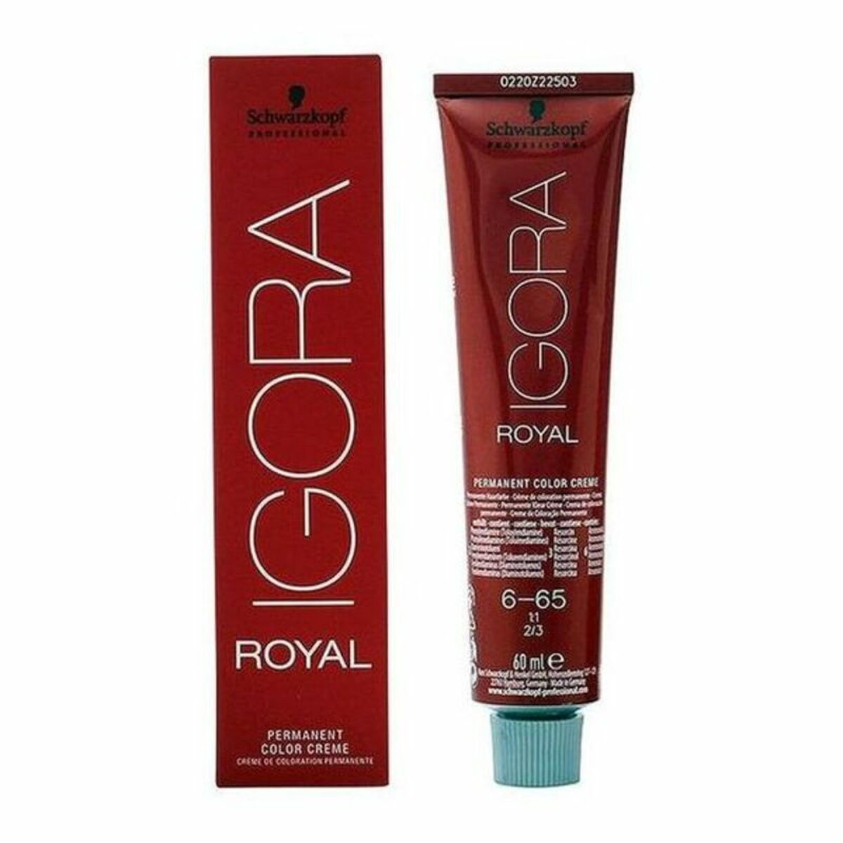 Permanent färg Schwarzkopf Igora Royal Nº 6-65 60 ml