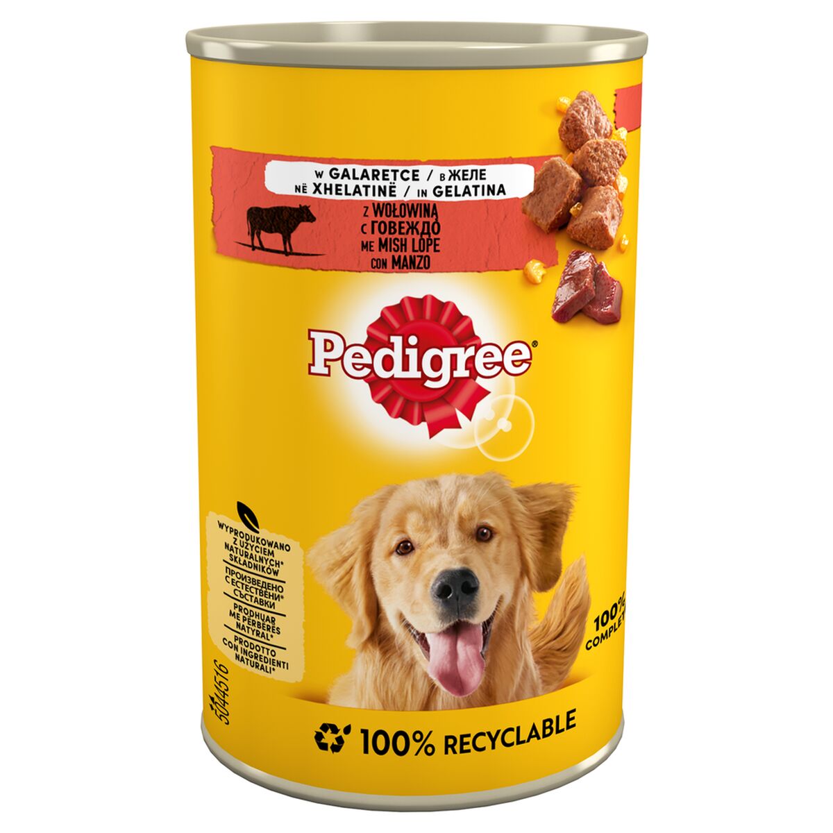 Våt mat Pedigree                                 Kalvkött 400 g