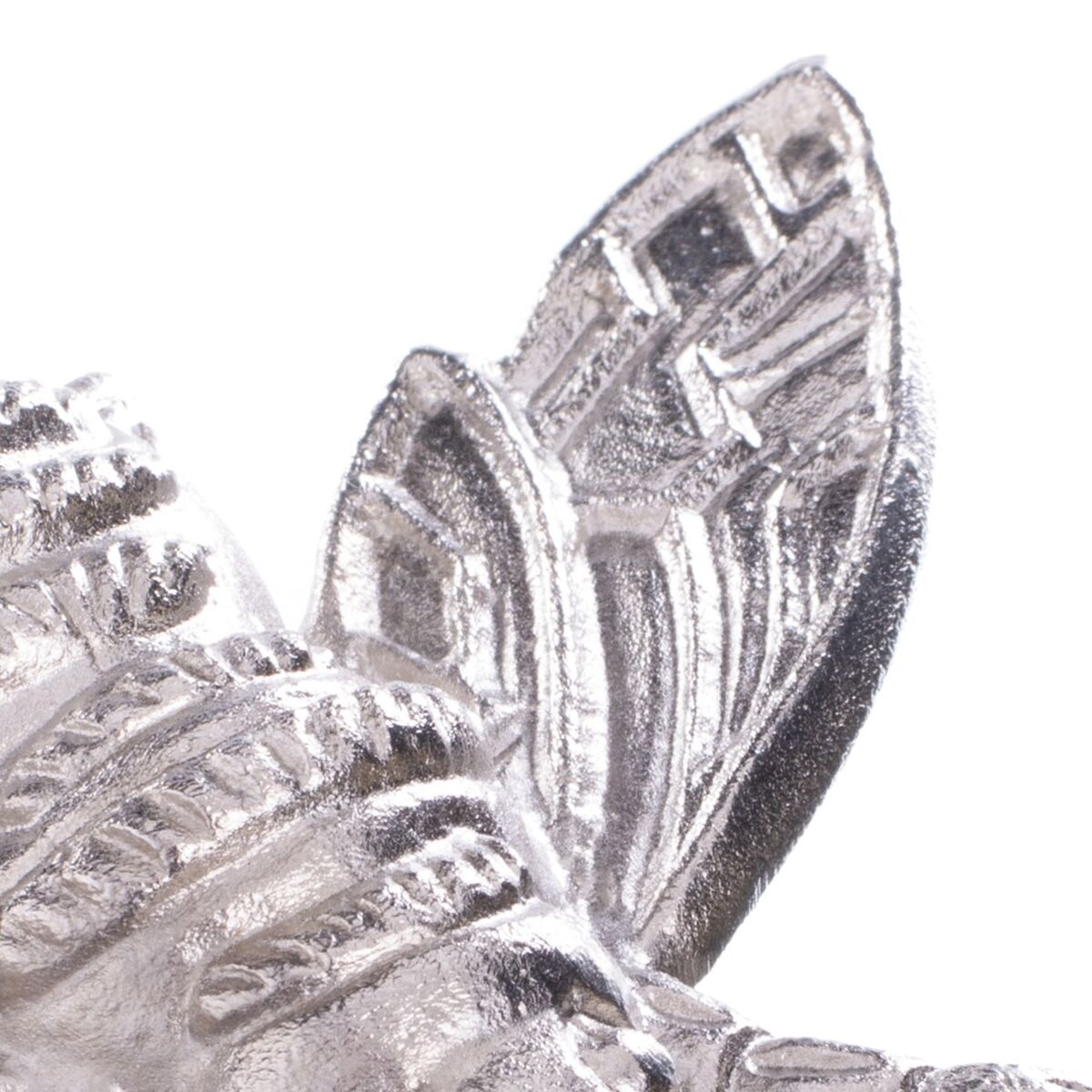 Prydnadsfigur Silvrig Metall 13 x 2 x 9 cm - 3