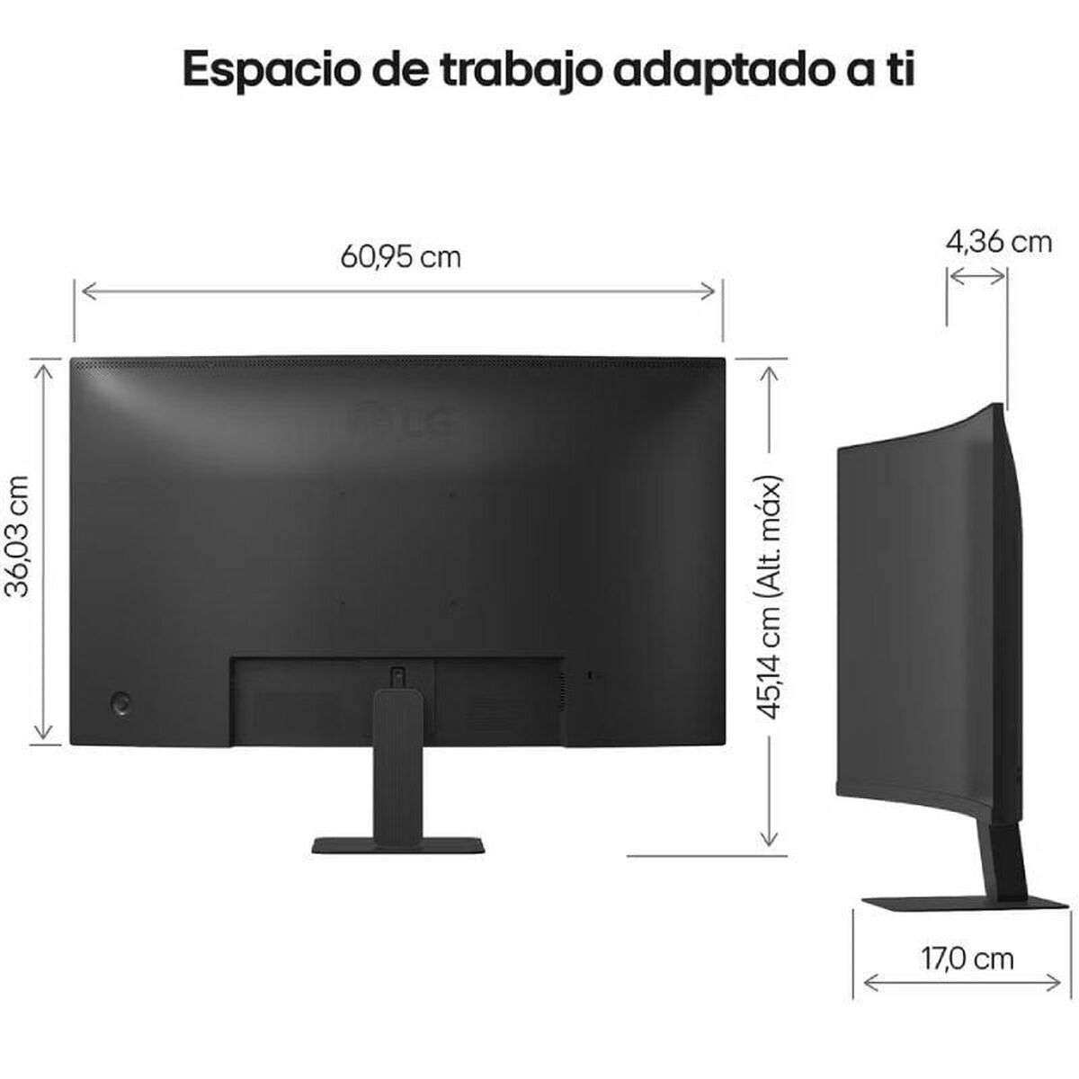 Monitor LG 27U421A-B.AEUQ Full HD 27" - 2