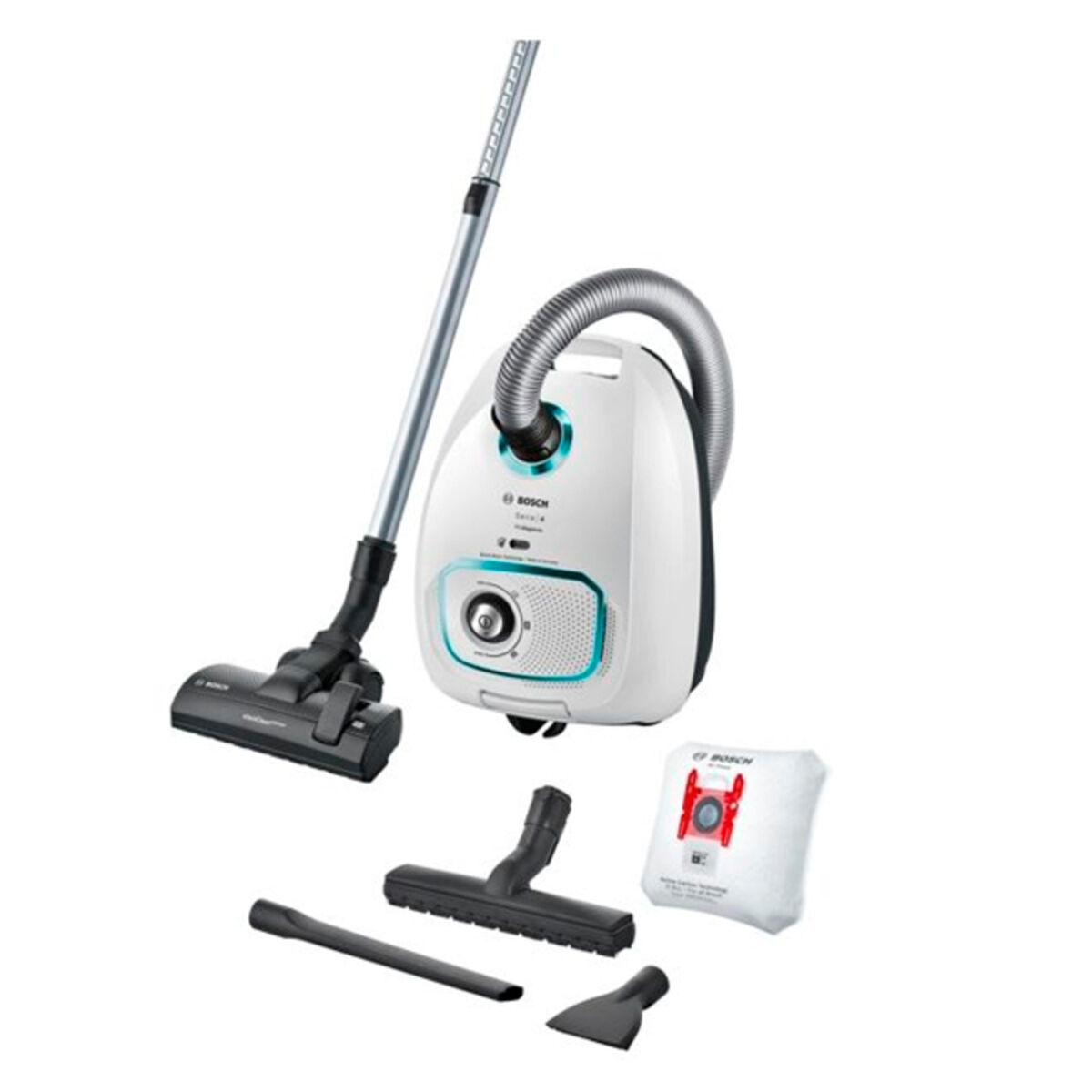 Dammsugare med Påse BOSCH BGLS4HYG2 Vit 700 W 4 L - 3