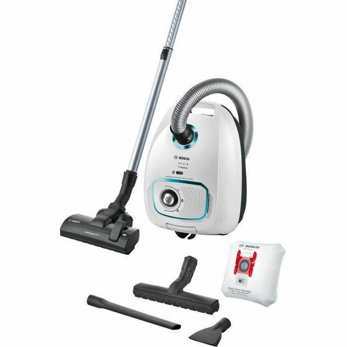 Dammsugare med Påse BOSCH BGLS4HYG2 Vit 700 W 4 L - 2