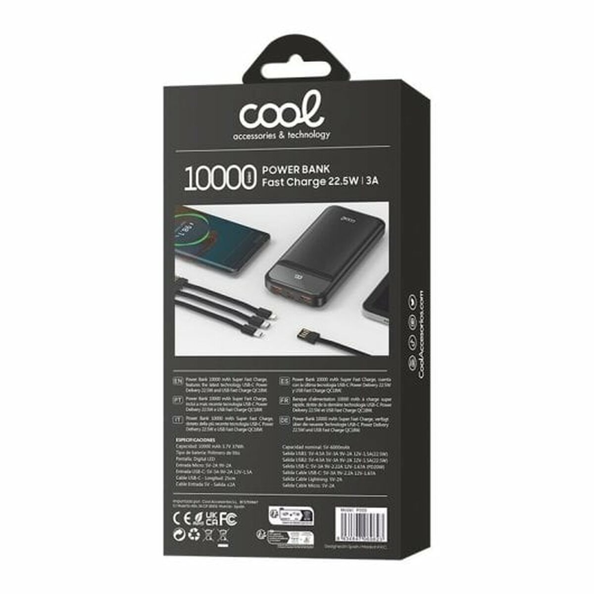 Powerbank Cool Svart - 2