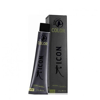 Permanent hårfäg - creme I.c.o.n. Ecotech Color Nº 1.0 Black 60 ml