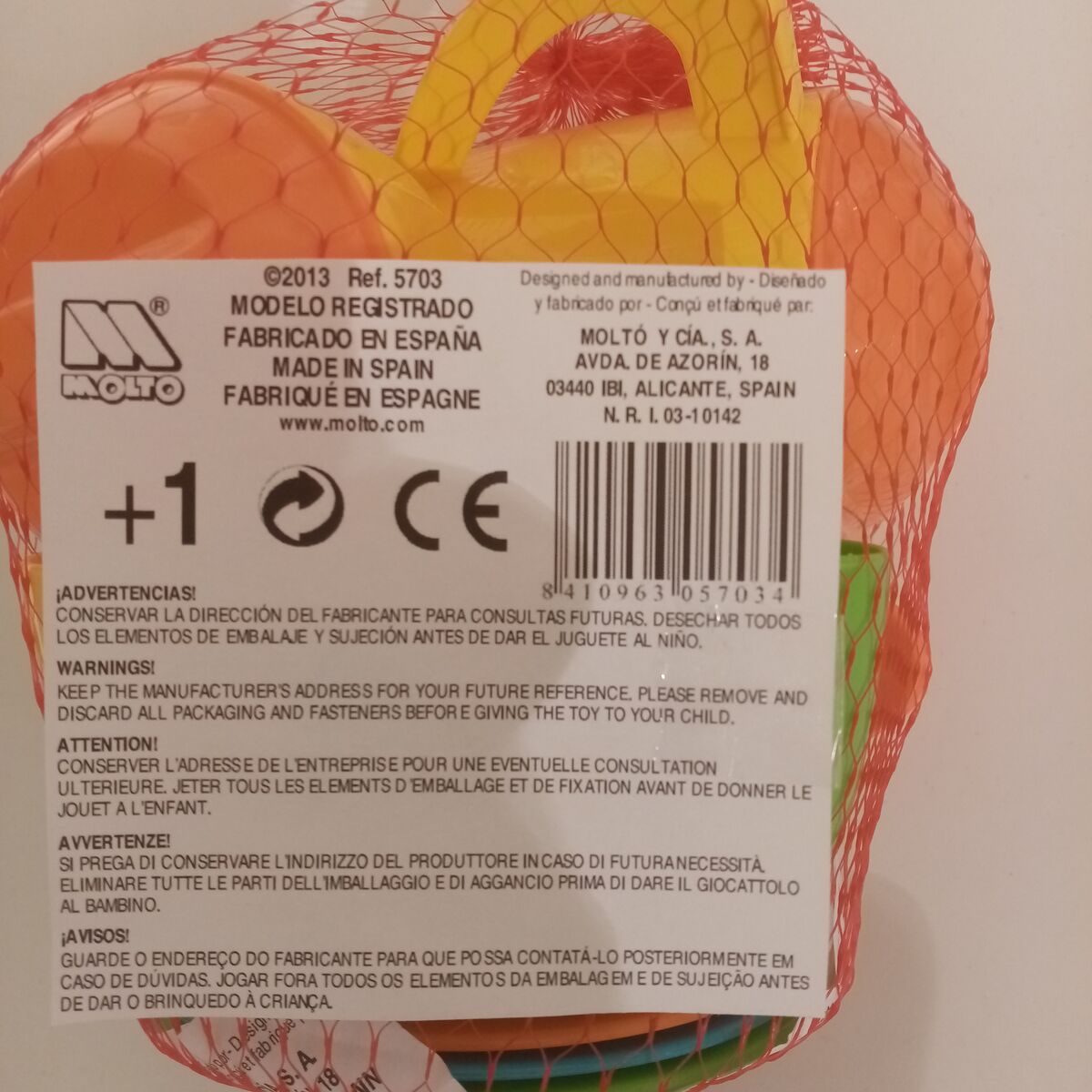 Leksaksutrustning för kök Moltó 14 Delar Kaffe/ Café - 5