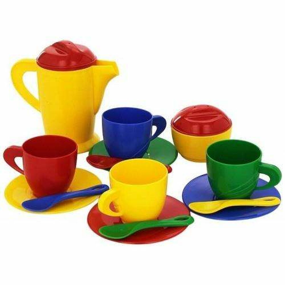 Leksaksutrustning för kök Moltó 14 Delar Kaffe/ Café - 4