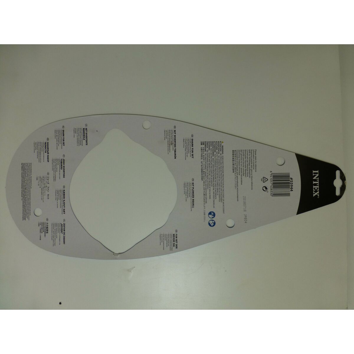Snorkel och cyklop för barn Intex Haj (6 antal) - 13