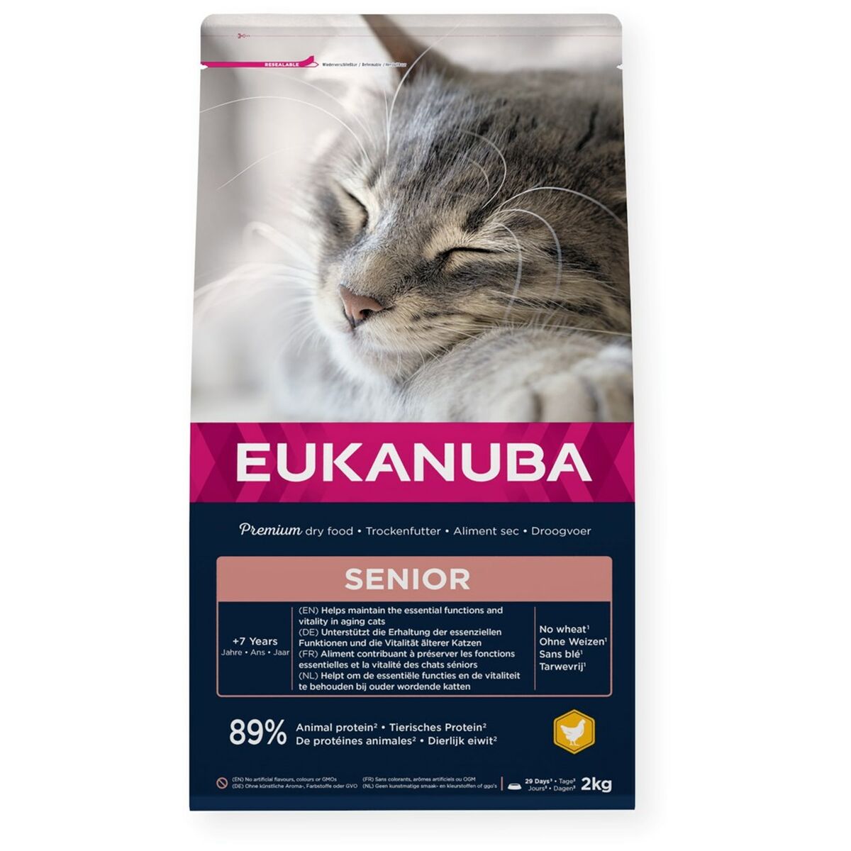 Kattmat Eukanuba Senior Chicken Kyckling 2 Kg