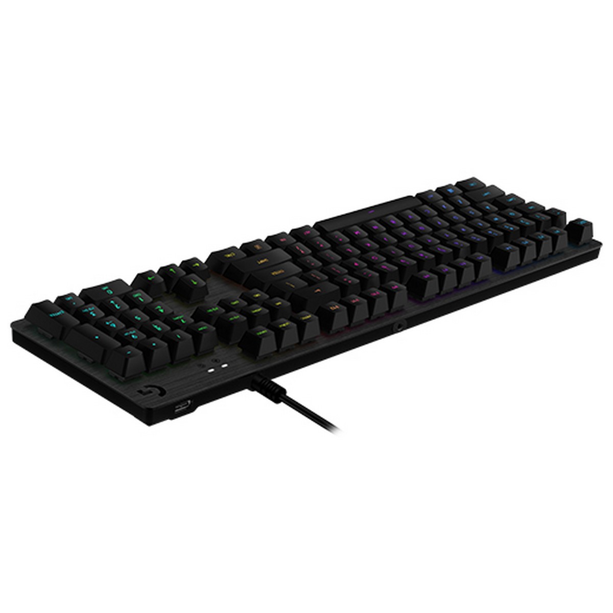 Tangentbord Logitech Lightsync G512 Gaming Svart Belysning RGB AZERTY - 12