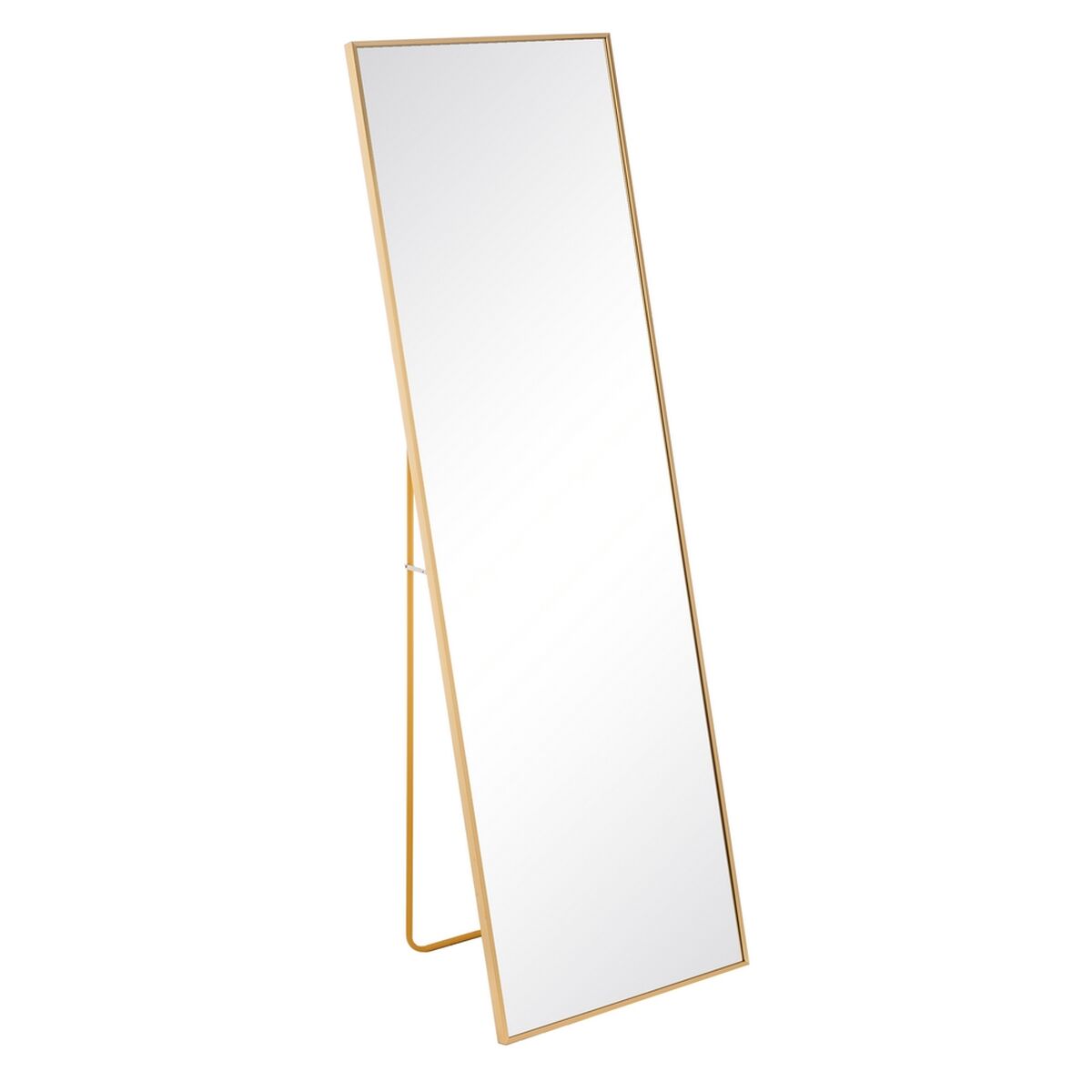Fristående spegel Gyllene Aluminium Glas 50 x 2,5 x 160 cm - 5