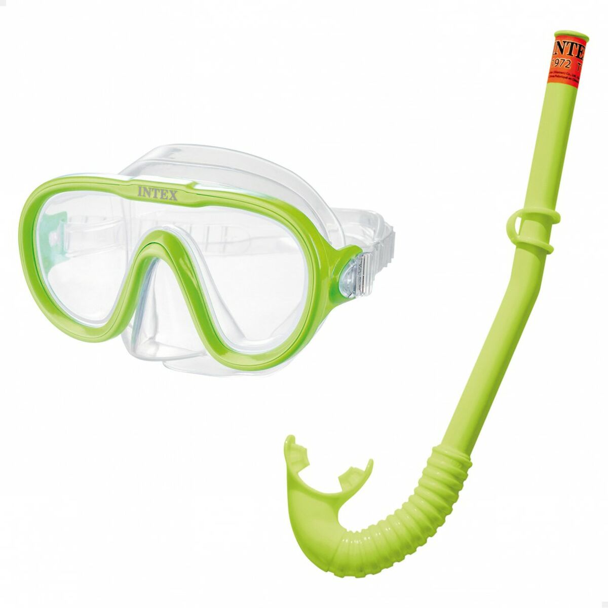 Snorkel och cyklop Intex Adventurer Grön - 3